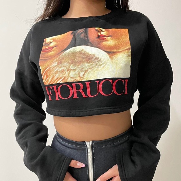 Fiorucci Angels crop long sleeves top - Picture 1 of 2
